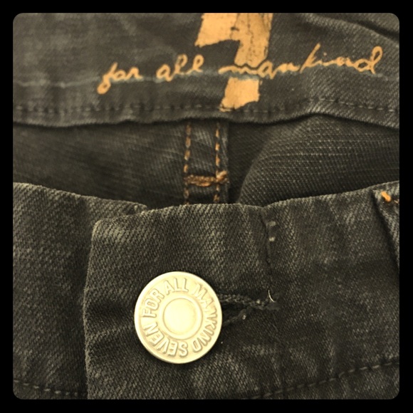 7 For All Mankind Denim - Navy Blue Pants by 7 for all Mankind